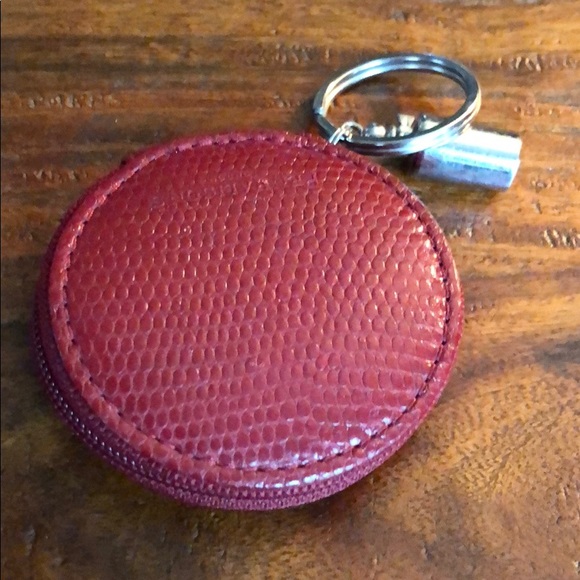 Penhaligons leather key chain with coin purse - Picture 1 of 4